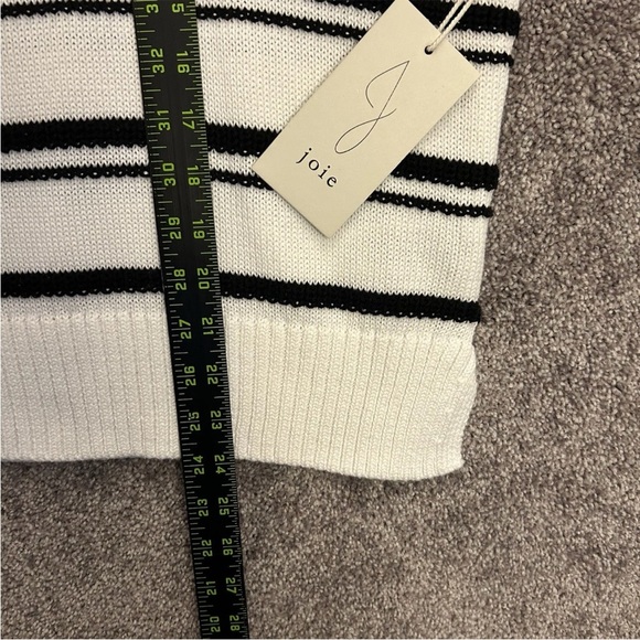 JOIE Women's Long Sleeves Pullover Sweater Crew Neck Striped Size M - Medium NWT - Picture 8 of 11